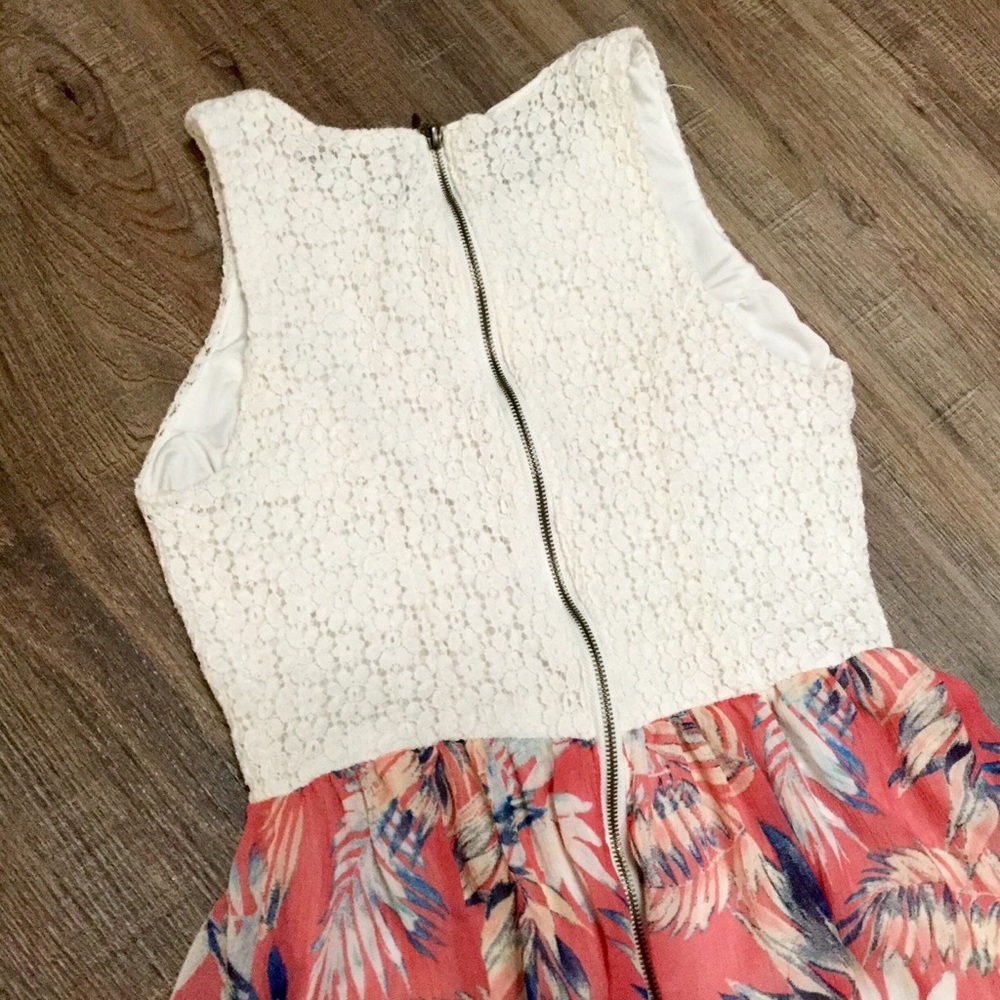 Flirtatious “xhilaration” Hi-Lo Dress - Picture 6 of 7